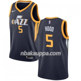 Utah Jazz Rodney Hood 5 Nike 2017-18 Navy Pelipaidat Swingman - Miesten